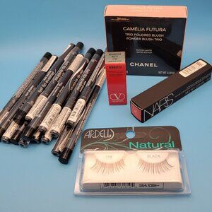 19 Piece High End Makeup Bundle - CHANEL, Valentino, Nars - Reseller Lot